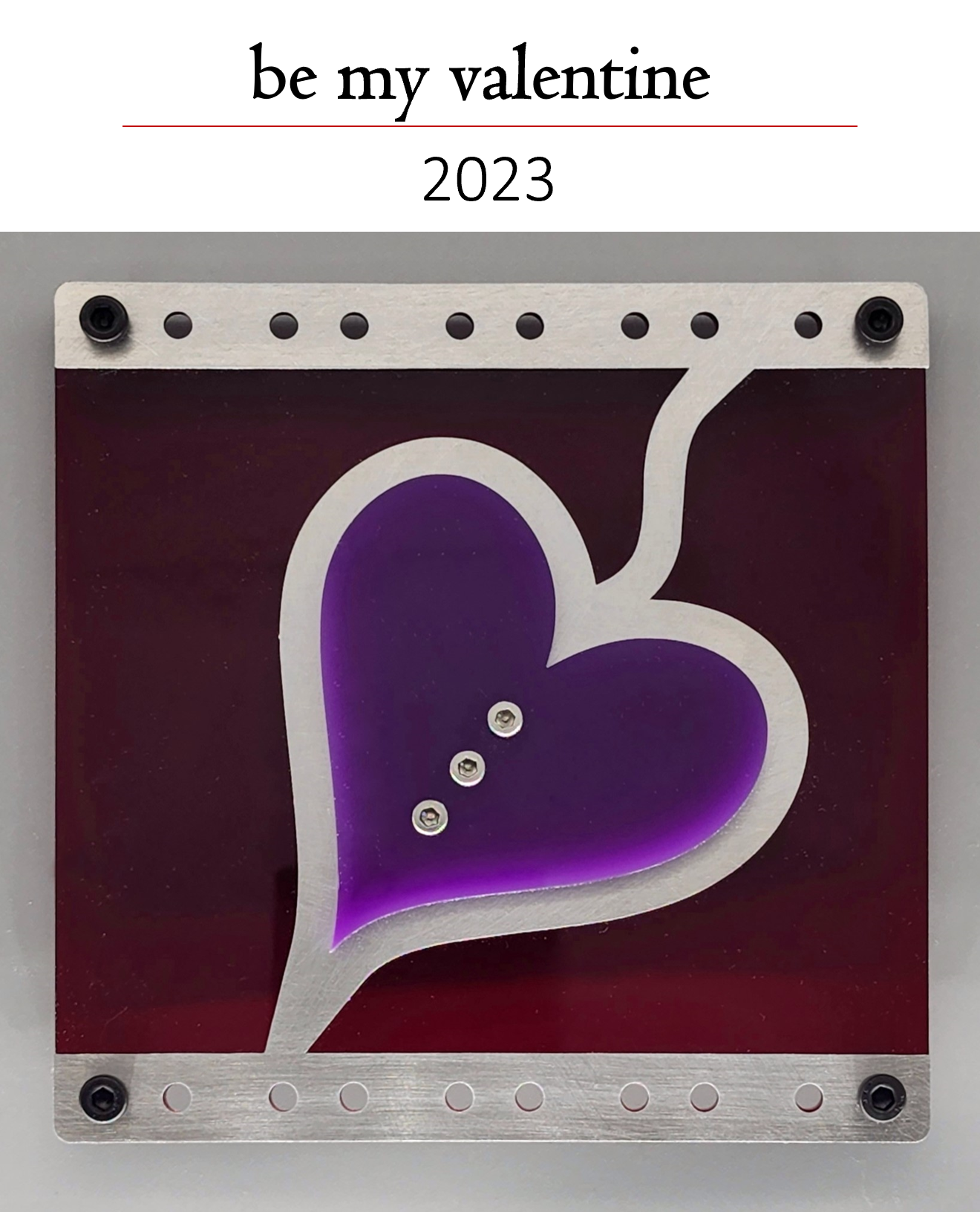 be my valentine — Angela Ridgway